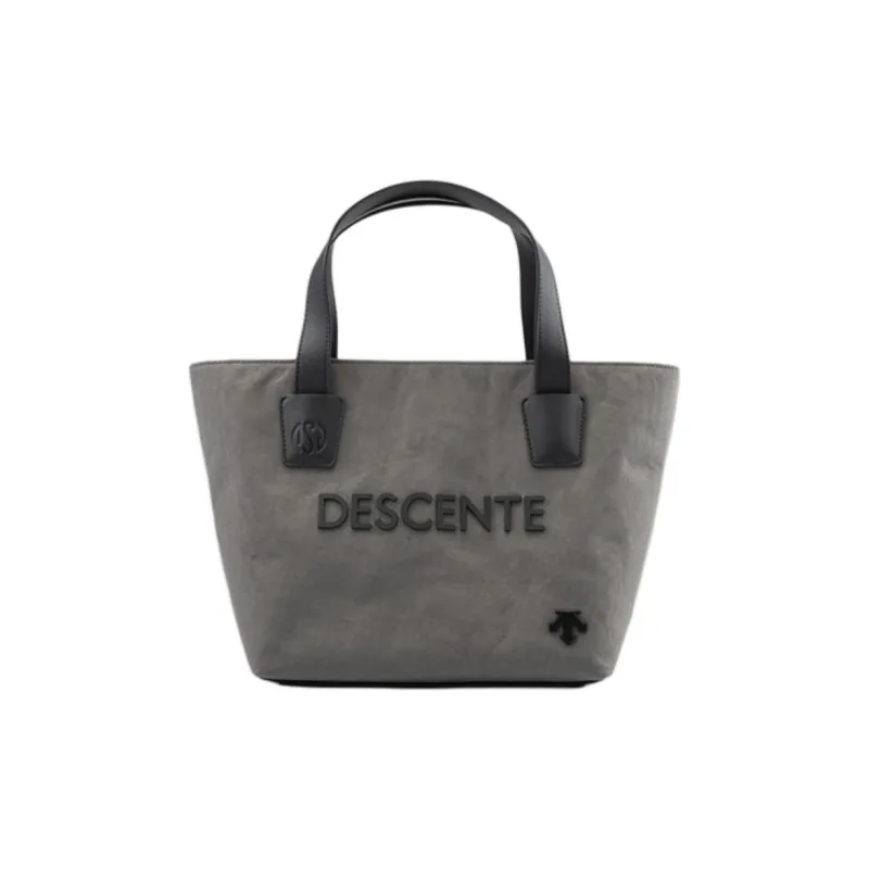 DESCENTE DSG COLLECTION Synthetic Leather Tote Bag Shopping Bag Handbag Regular Men's Gray-0