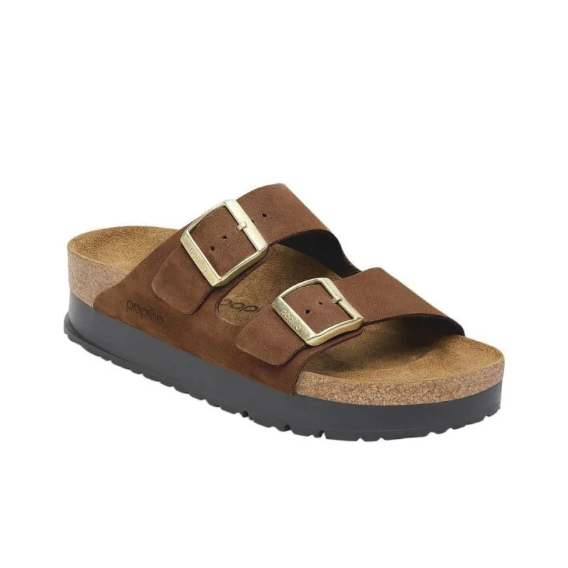 Birkenstock Slide Slippers Women's Brown-2