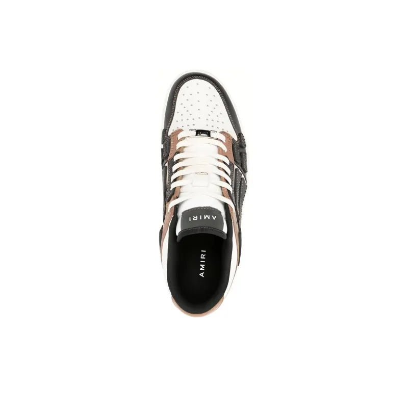 AMIRI Skel Top Low Black Brown-3