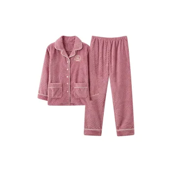 Mulong Family Pajama Set Women's Pink
