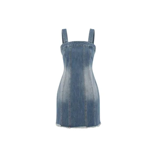 SLY Slip Dresses Women's Light Blue