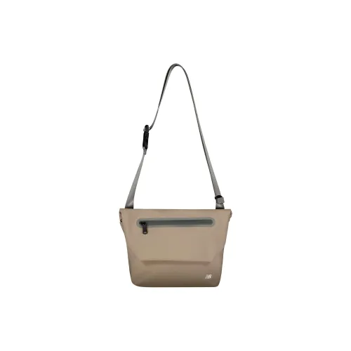 New Balance Fabric Shoulder Bag Crossbody Bag Regular Unisex Woody Brown