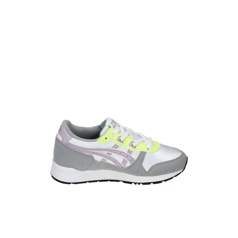 Asics Gel Lyte Slip Resistant Abrasion Resistant Breathable Kids Lifestyle Shoes Gray Green Children Aged 3 7 Years Old-1