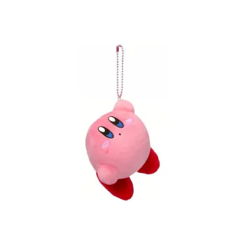 Kirby Hanging Kirby Pink Dolls Plush Pendant 11cm High