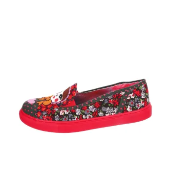 IRREGULAR CHOICE Low-Top Skateboard Shoes Women's Red