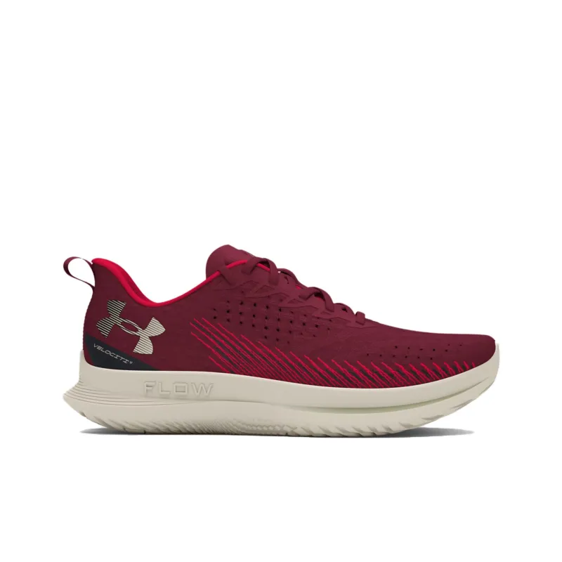 Under Armour Anti-Slip Wear-Resistant Low-Top Running Shoes Men's Red-1