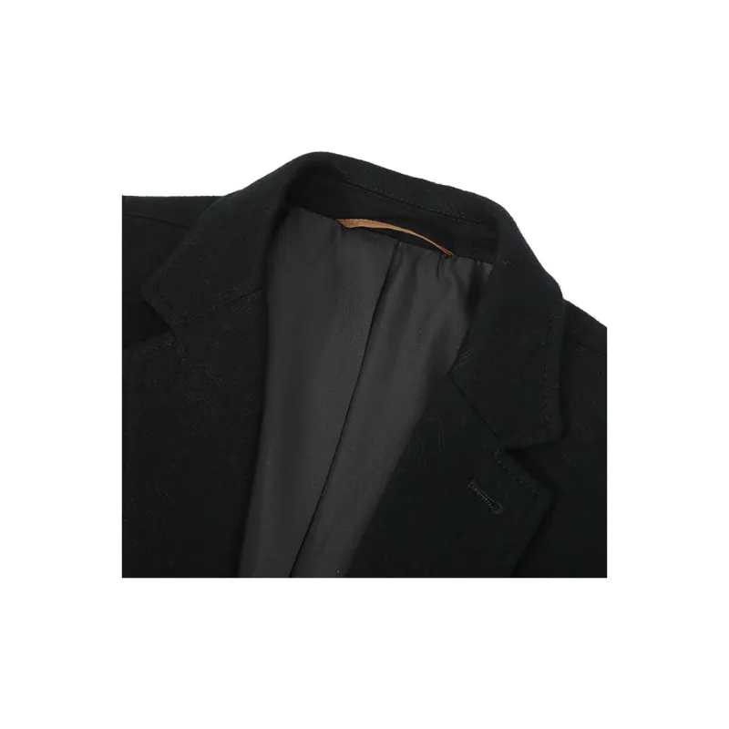 DAVID NAMAN Business Suits Coats Men's Black-2