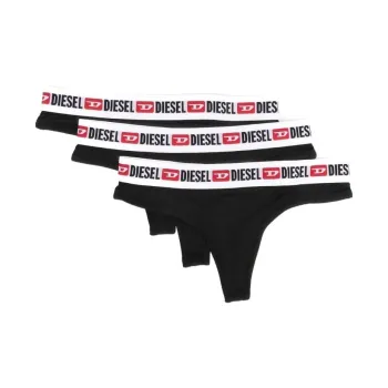 DIESEL Ufst Stars Threepack Logo Waistband Briefs