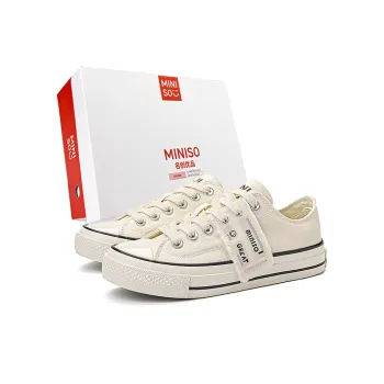 MINISO Canvas Shoes Unisex Beige