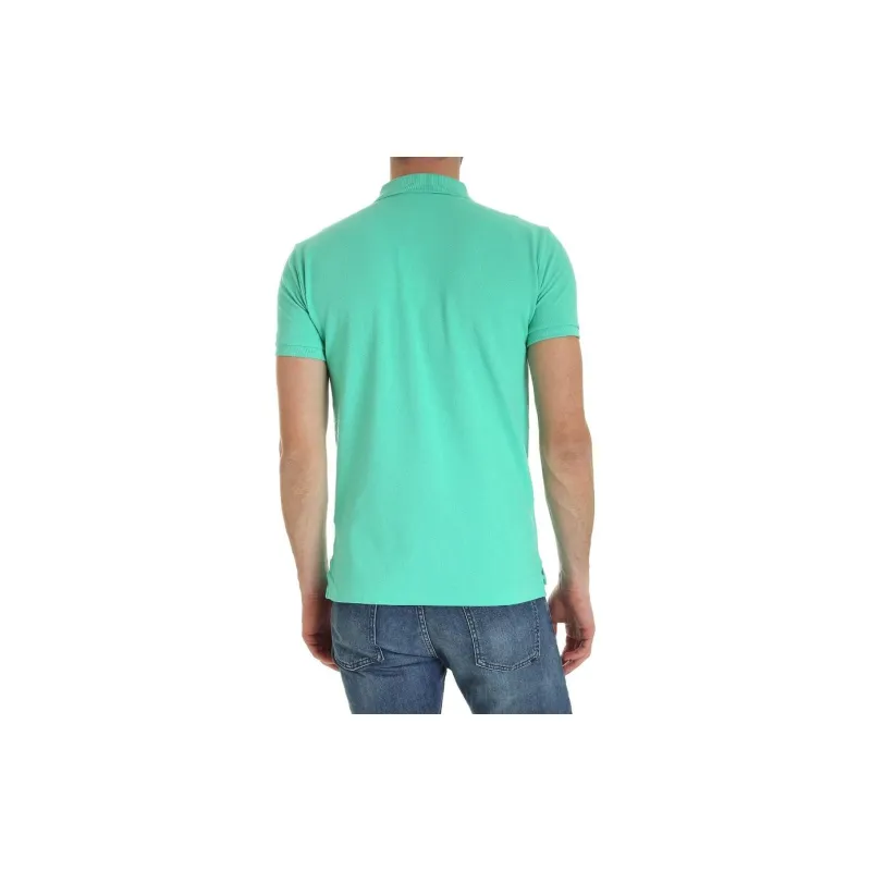 Polo Ralph Lauren Logo Embroidered Short Sleeved Polo Shirt-4