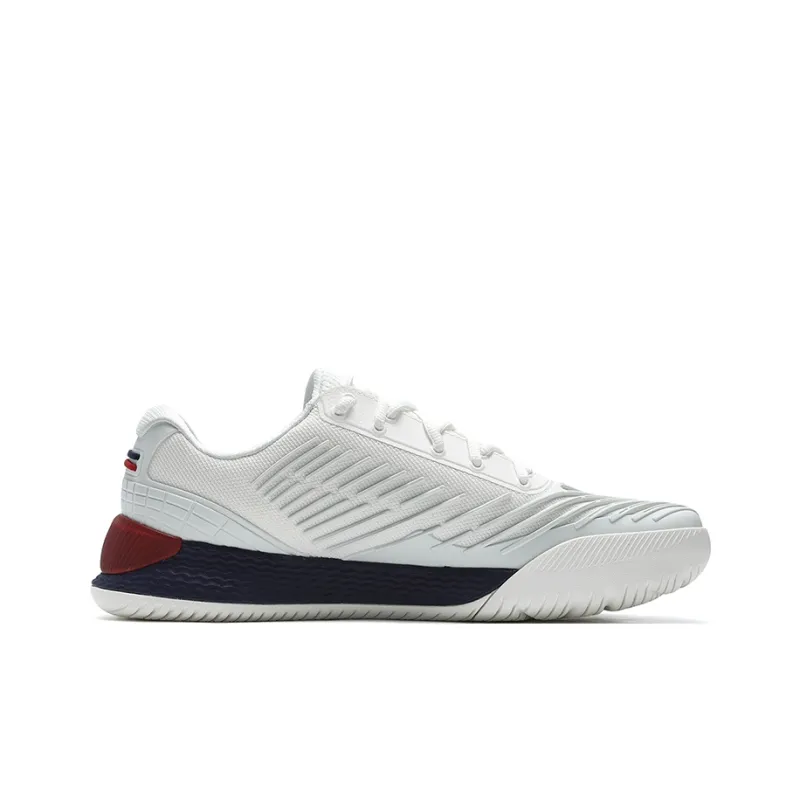 FILA Slip Resistant Low Top Tennis Shoes Men's White Gray-1