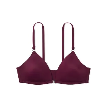 Victoria's Secret PINK Wear Everywhere Adaptive Wireless Front-Close Bra/W R Bra Women's Wild Rose