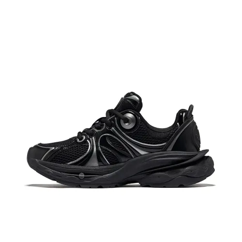 Palladium Cushioned Slip-Resistant Low-Top Casual Shoes Unisex Black