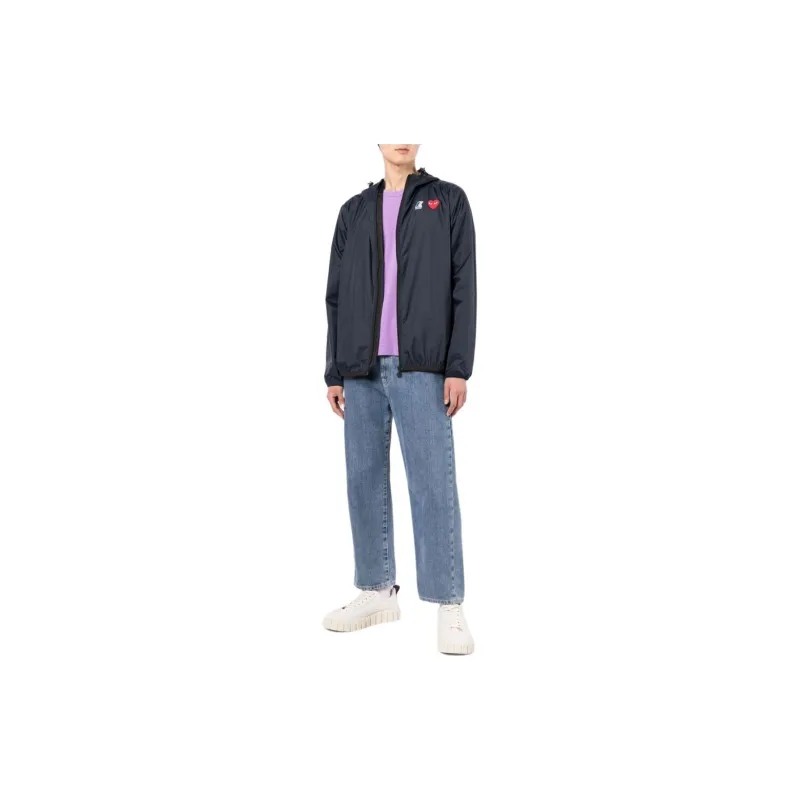 Comme Des Garçons Play X K Way Zipped Hooded Jacket-2