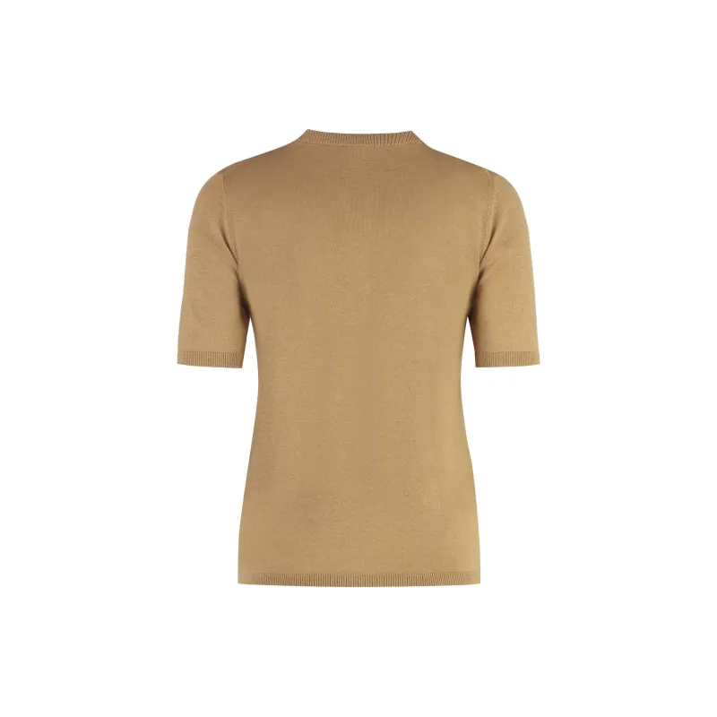MaxMara Warren Crewneck Knitted Top-1