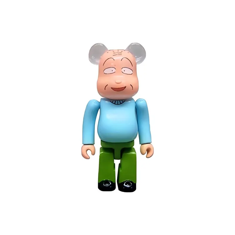 BE@RBRICK Movie Animation Cherry Maruko Grandpa Sakura Friend Collection Hang Tag Box 100%-0