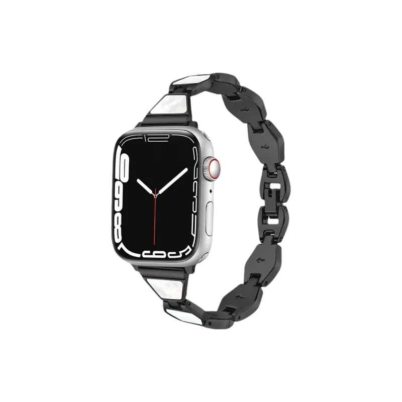 FZRT Watch Bands Metal Shell Chain Strap For Niche Advanced Watch Unisex-9