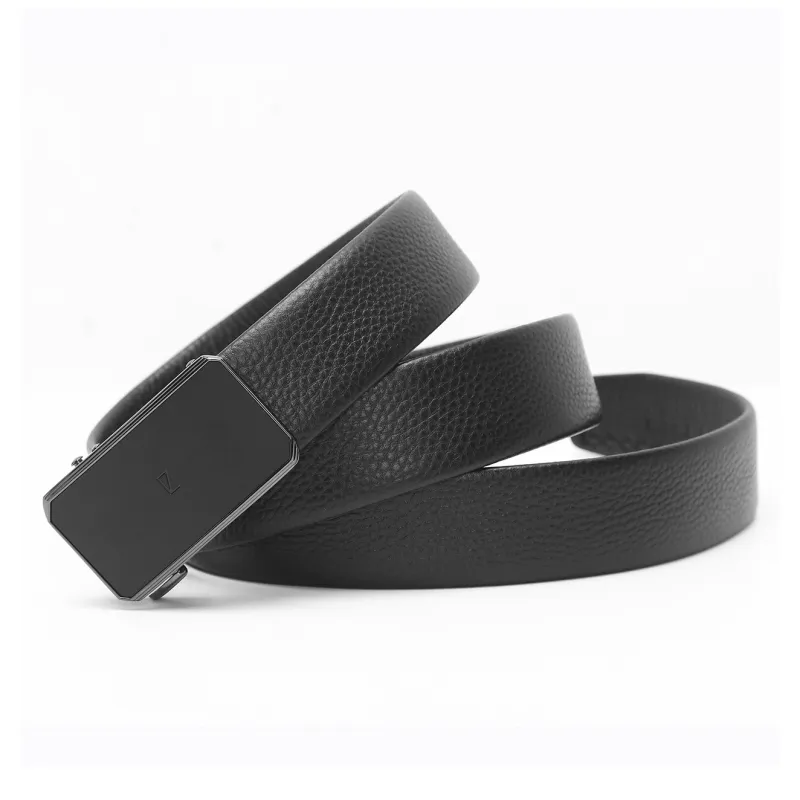 LESS IS MORE Cow Leather Belts Men's 3.5cm-3