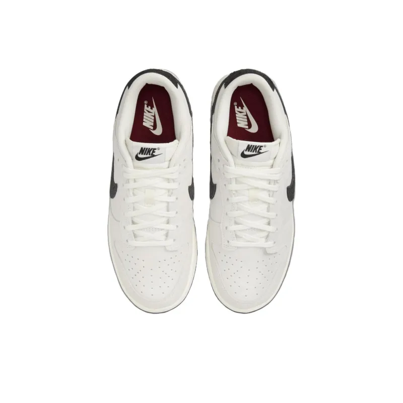 Nike Dunk Low Se White Black Team Red Women's-3