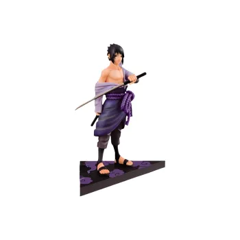 BANPRESTO Sasuke Uchiha Glasses Factory DXF Naruto Shippuden Uchiha Sasuke Bonus Gifts 16cm