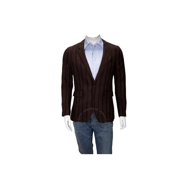 Burberry Business Suit Men's Brown-3