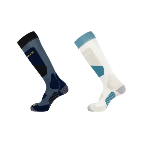 SALOMON S/ACCESS Skiing Knee-High Socks Men's 2 Pack