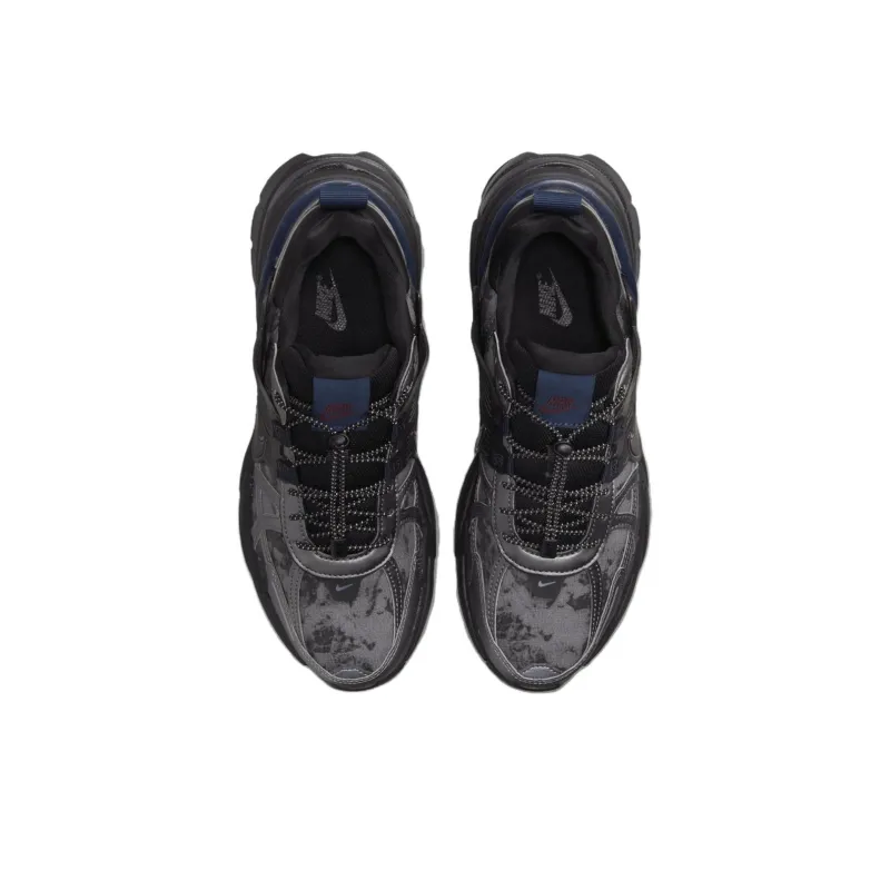 Nike V2K Run Metallic Dark Grey Burgundy Crush Women's-3