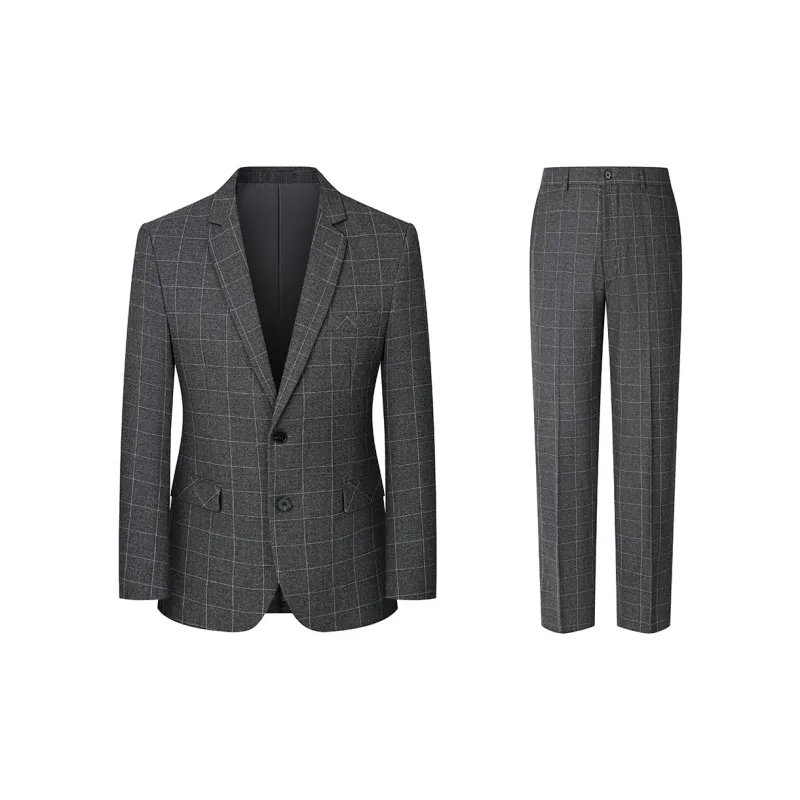 JOHNHOLLIS Business Suits Men's-1