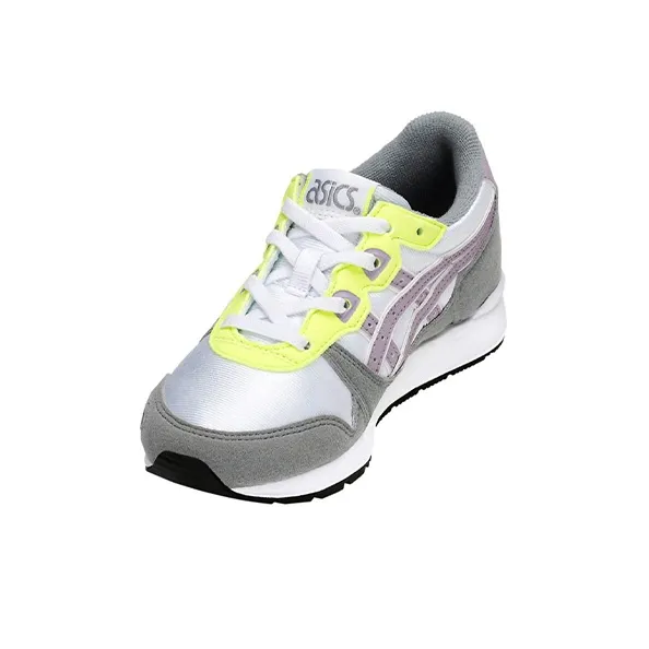 Asics Gel Lyte Slip Resistant Abrasion Resistant Breathable Kids Lifestyle Shoes Gray Green Children Aged 3 7 Years Old-3