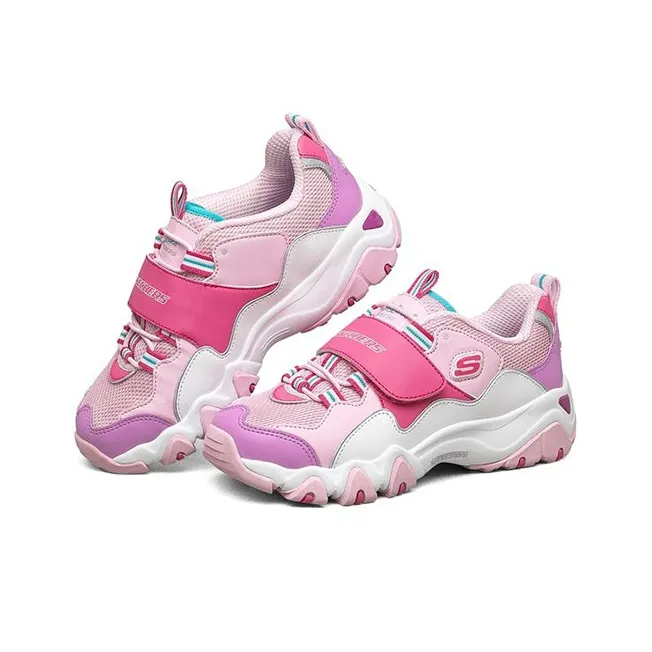 Skechers D'LITES Series Cushioning Anti Slip And Wear Resistant Kids Lifestyle Shoes Teenagers-2