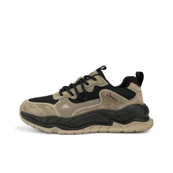 Jeep Anti Slip And Wear Resistant Lightweight Low Top Outdoor Shoes Men's