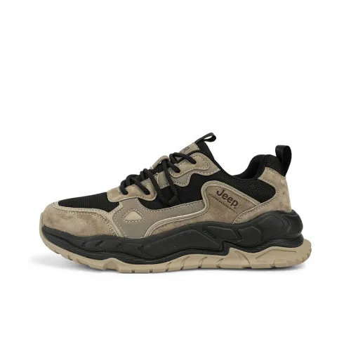 Jeep Anti Slip And Wear Resistant Lightweight Low Top Outdoor Shoes Men's