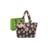Gray Base Khaki Small Flower