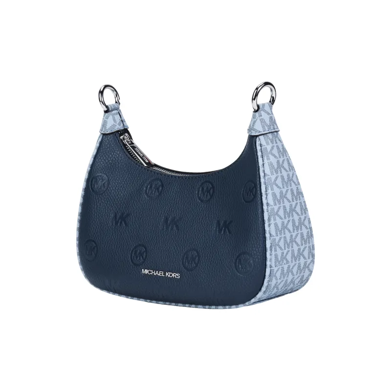 MICHAEL KORS Polyurethane PU Portable Crossbody Bag, Shoulder Bag Women's Marine Blue-4