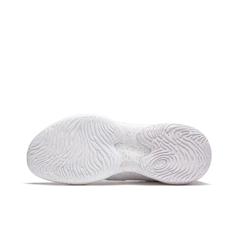 LiNing Yushuai 18 V2 Cushioning Anti Slip And Wear Resistant Lightweight Rebound Low Top Basketball Shoes Men's White-4