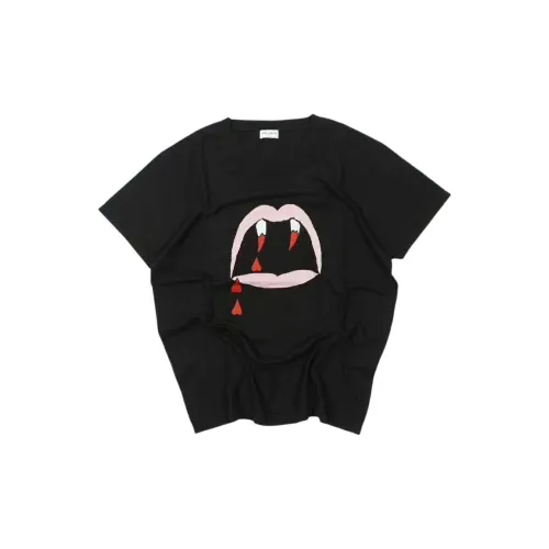 SAINT LAURENT T-Shirts Unisex Black