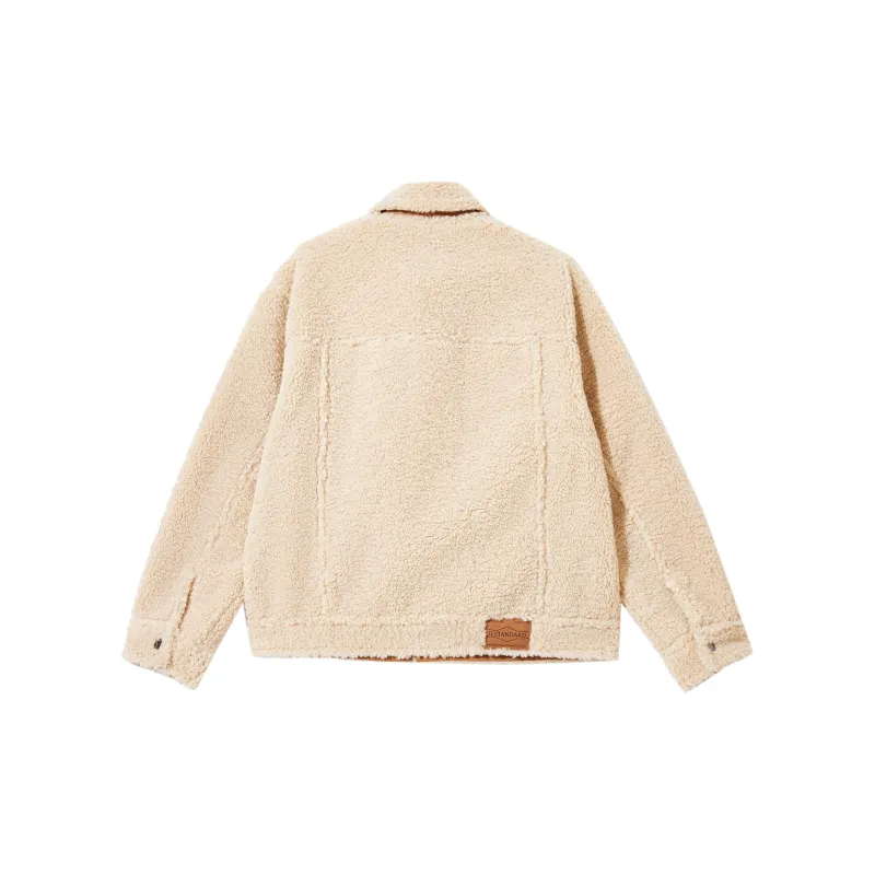 JACK JONES· Jackets Coats Unisex Cream White-1