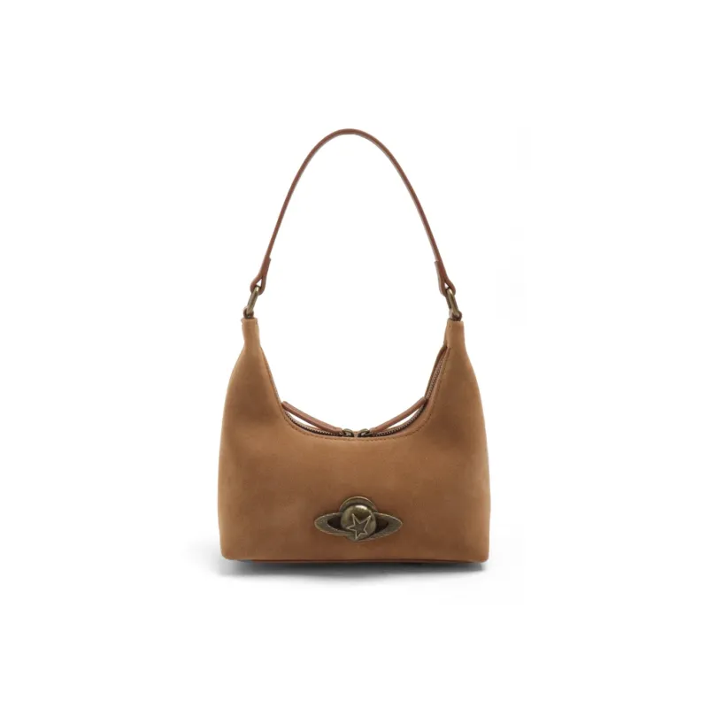 MZ HOUGE PU Shoulder Bag Small Size Large Size Women's Khaki-0