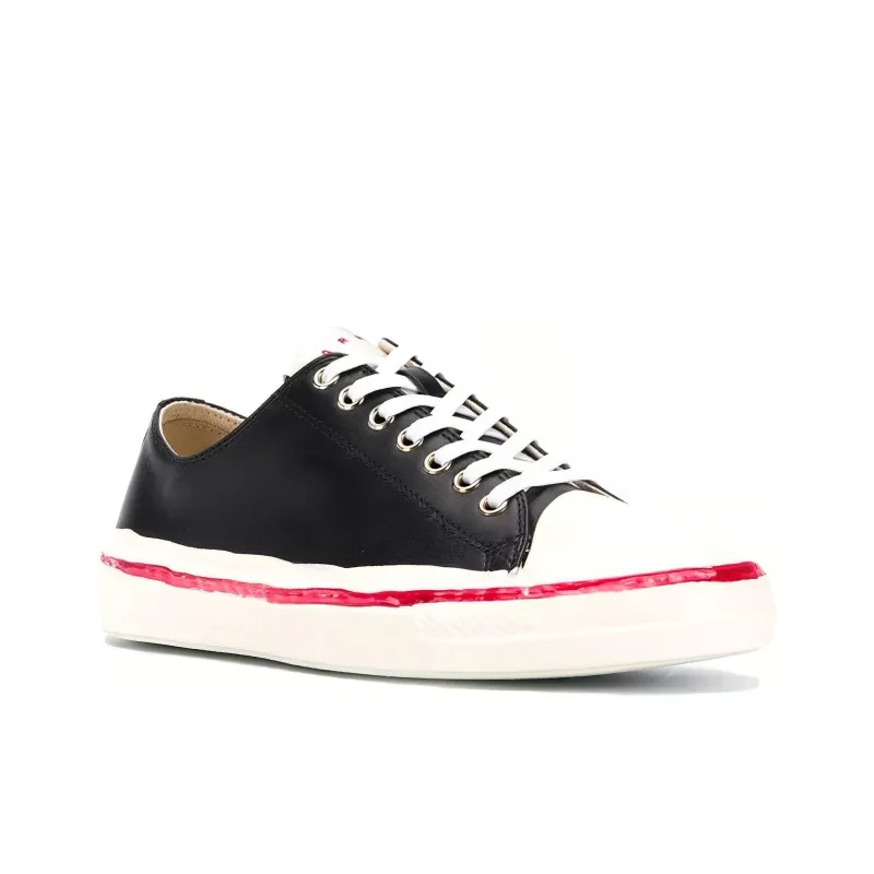 MARNI Low Top Skateboard Shoes Women's Black-2