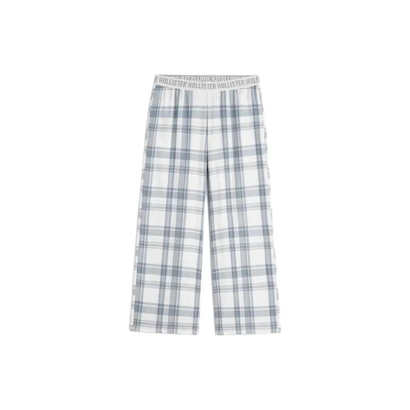 Hollister Pajama Pants Women's Light Blue-0