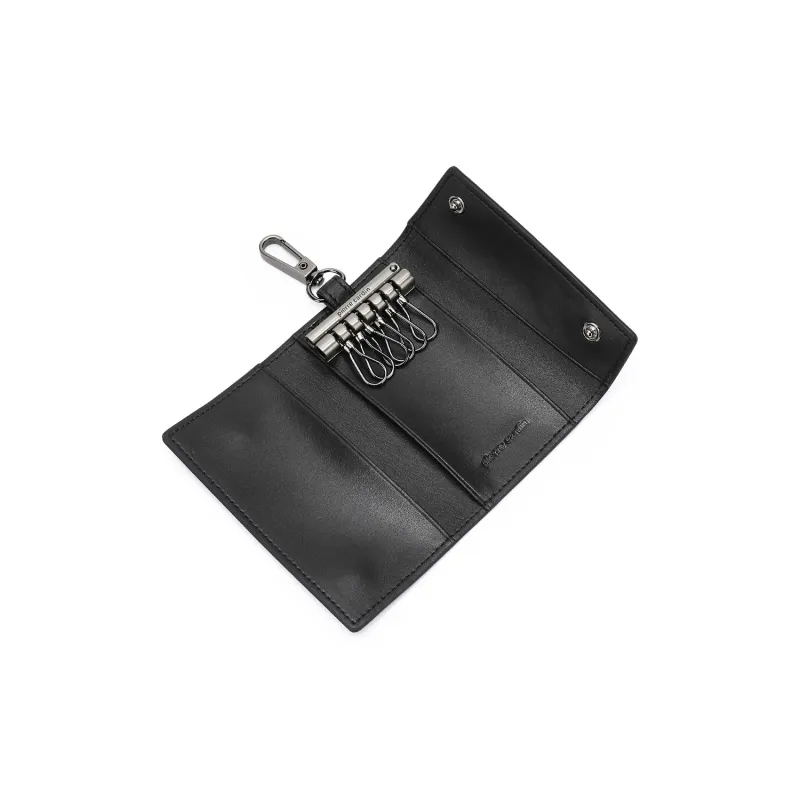 PIERRE CARDIN Fabric Key Pouch Men's Gray-2