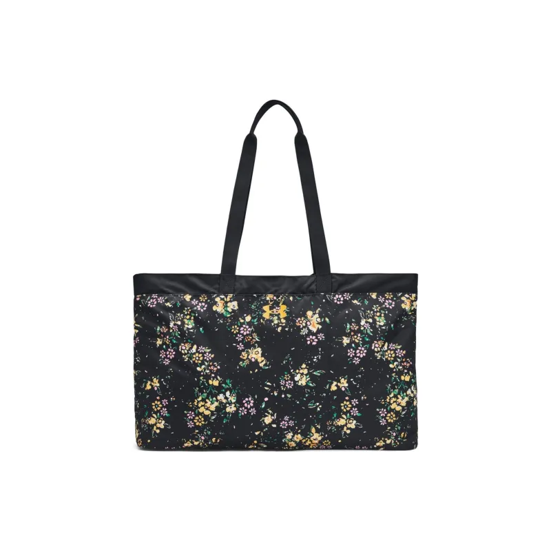 Under Armour Polyester Tote Bag Shopping Bag Shoulder Bag Handbag Regular Women's Black & Gold-1