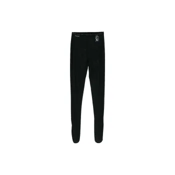 Marine Serre Moon Diamant Mesh Skinny Tights