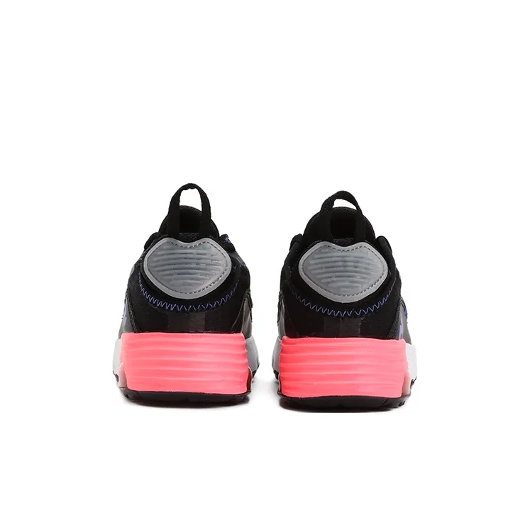 Nike Air Max 2090 Low Top Running Shoes Black Pink Children Aged 3 7 Years Old-3