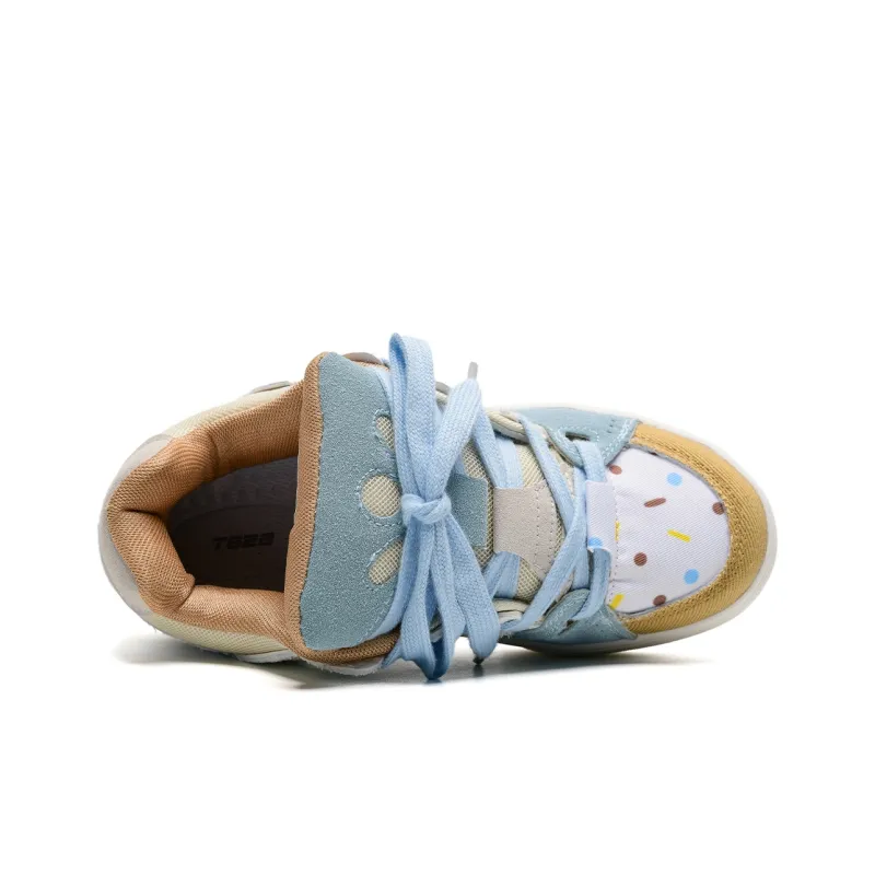 T628 Slip Resistant Waterproof Abrasion Resistant Lightweight Breathable Low Top Skateboard Shoes Women's Box Included-5