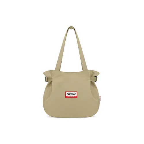 AVOKE Three Proofings Air Nylon Dome Bag Tote Bag, Shopping Bag, Handbag, Shoulder Bag Medium Size Unisex Multicolor