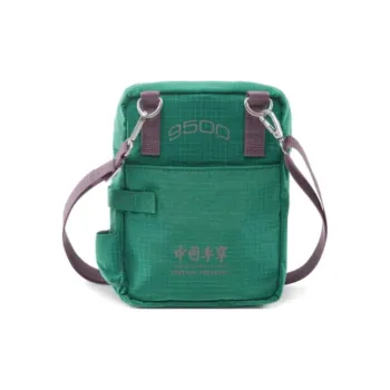 LiNing Polyamide Shoulder Bag, Crossbody Bag Regular Unisex Water Duck Green