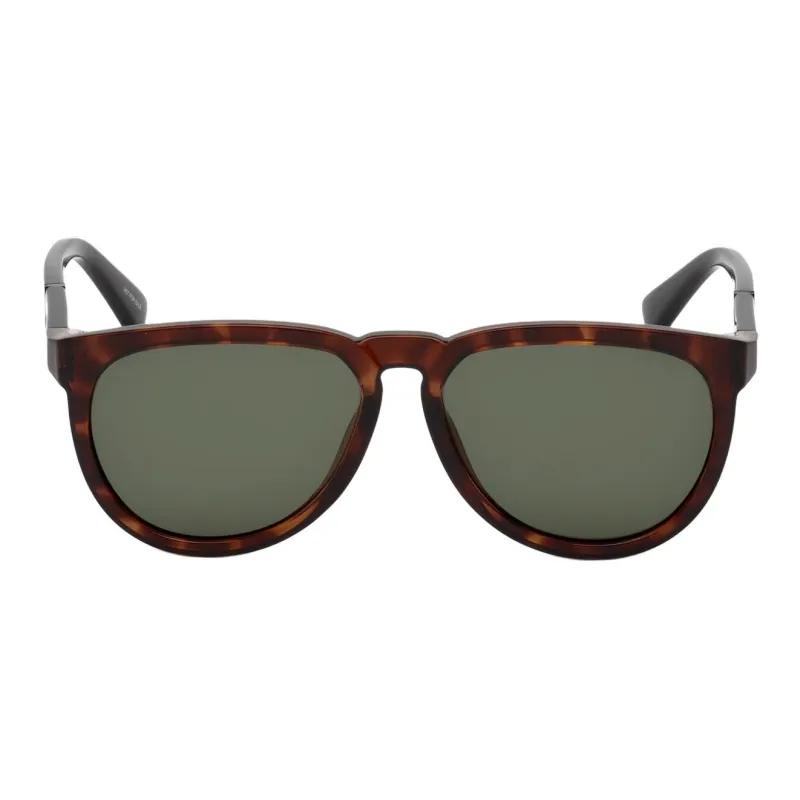 DIESEL Plastic Acetate Oval Sunglasses Men's Tortoiseshell-1