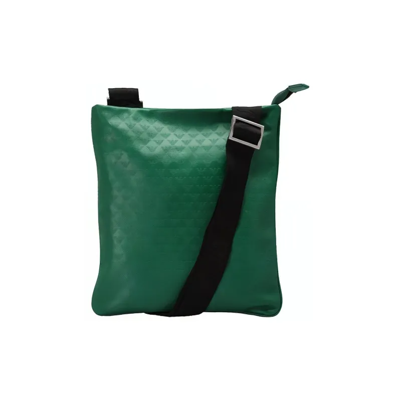 EMPORIO ARMANI PVC Messenger Bag Shoulder Bag Crossbody Bag Men's Green-3