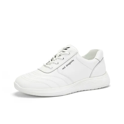RED DRAGONFLY Little Fair Skinned Wear resistant And Lightweight Low Top Casual Shoes Women's White